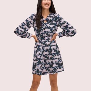 Kate Spade Panther Dot Dress